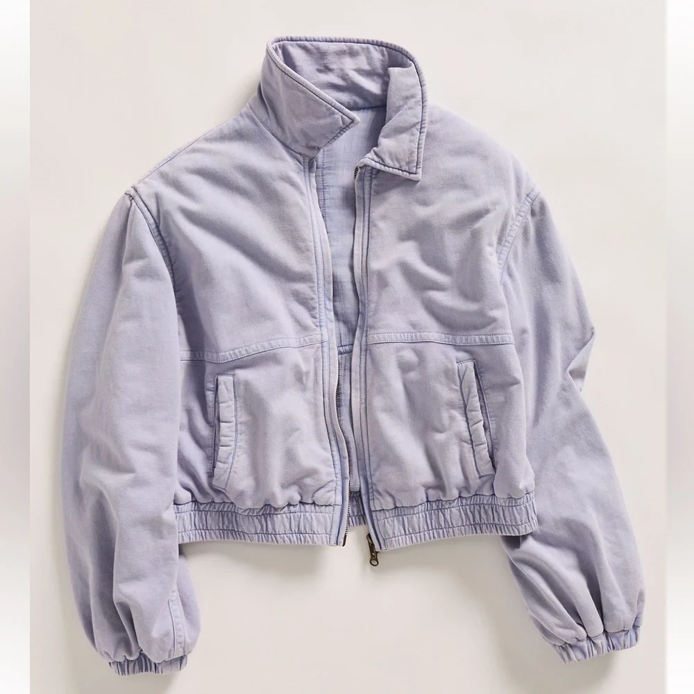 Free People FP One Birdie Washed Jacket - Picture 1 of 7